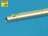 Aber 35L-187 Armament for Russian Main Battle Tank T-14 ARMATA barrel for 125 mm 2A82-1M cannon & barrel for 12,7 mm 1/35